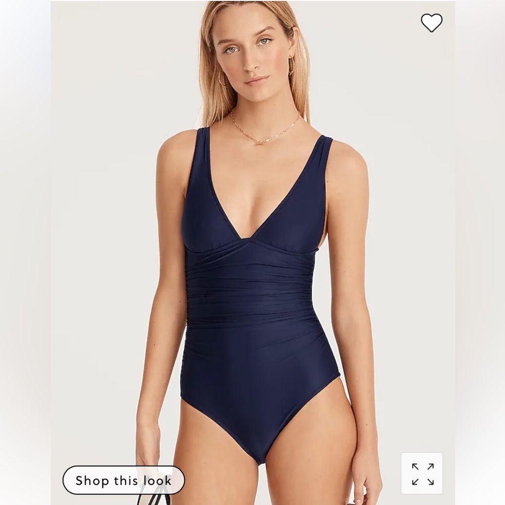 J Crew Navy Swimsuit